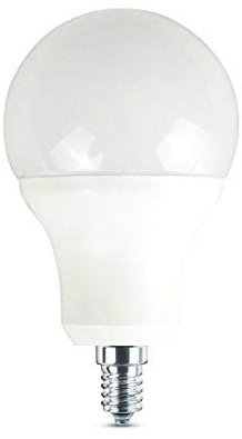 MSC 7 Watt 650 Lumens E14 - Automatic Dusk to Dawn Sensor LED Light Bulb - Warm White Bulb 3000K Energy Saving 7W - 70W Equivalent - 1 Pack
