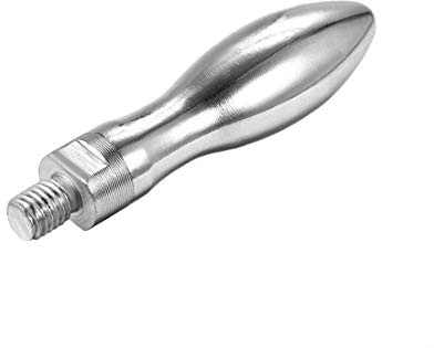 sourcing map Klemmgriffe Schraube Knöpfe Griff M10 x 12mm Gewinde Stahl | Drehbarer Griff