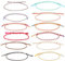 Auidy_6TXD 20 Stück Freundschaft Armbänder für Frauen Mädchen Handgefertigt Geflochten Wickelarmband Multicolor Gewebte Dünn Saiten