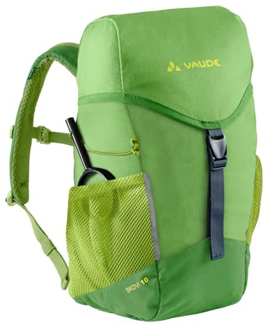 VAUDE Skovi 10 Kinderrucksack, gepolstert – Apple | Kinderrucksack mit 10L Volumen – Kindergartenrucksack und Wanderrucksack für Kinder, mit Lupe – gepolstert und mitwachsend