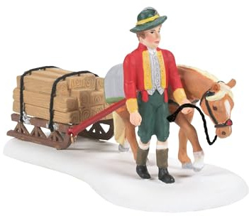 Department 56 Alpine Village Just in Time Delivery Village Figures