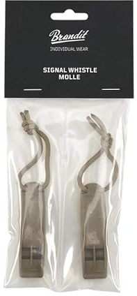 Brandit Signal Whistle Molle 2 Pack, Farbe: