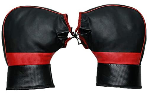 UKewei Handwärmer-Muff, Winter, dick, warm, winddicht, Motorrad-Muffs, Handschuhe, Lenkerwärmer, 1 Paar Universal-Motorradhandschuhe, Fahrradlenker-Handschuhe, Winter, warm, Scooter, Fahrrad,