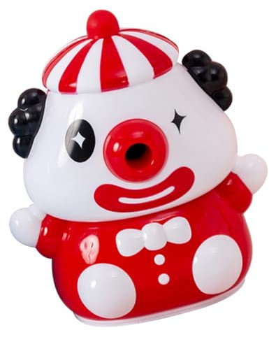 LALAFINA Adorable Cartoon Pencil Sharpener Für Mädchen Tragbarer Handbetriebener Anspitzer Mit Buntem Design Für Schule Zuhause Und Büro Schreibwaren Für Mädchen