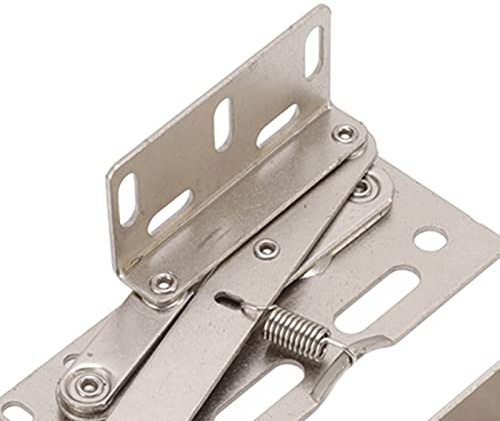 2 Juegos De Bisagras De Pivote De 45 Grados, Bisagras De Puerta De Gabinete, Bisagra Superior Con Clip, Bisagra De Resorte De Tijera Para Puerta Abatible Hacia Abajo, Accesorios De Hardware Para Muebl