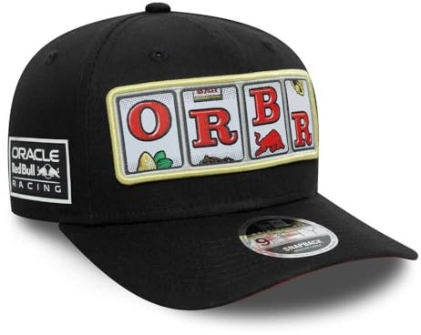 New Era 9Fifty Snapback Cappellino Red Bull F1 Las Vegas, Nero , M/L