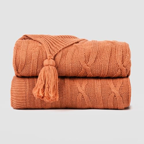 TRAMAS+ Manta Plaid Sofá y Cama - Confort y Elegancia en tu Hogar (120x190cm) - Caldera