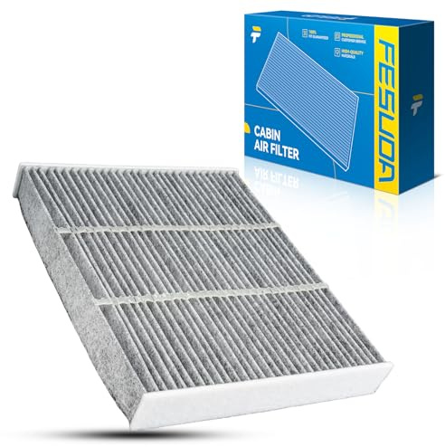 Fesuda CUK 26 009 Innenraumfilter/Kabinenluftfilter, Pollenfilter mit Aktivkohle, für Pkw + Transporter, 1 Stück