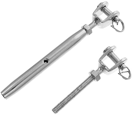 BESTYASH Closed Body Turnbuckle Screw Turnbuckle Screw for Heavy Duty Garden Wire Fixing Made of Material