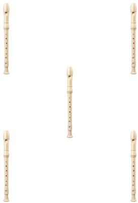 Sopranflöte aus Kunststoff, für Kinder und Erwachsene, Geschenk, 8 Löcher, 5 Stück
