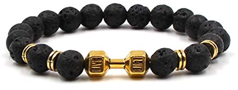 Steinarmband, Naturstein -Perlenarmband, elastisches Armband Hantelzubehört