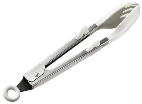 Alipis Pince à Griller en Silicone et Acier Inoxydable Anti-brûlure, Ustensile Polyvalent Indispensable pour Barbecue Cuisine en Hôtels ou Restaurants
