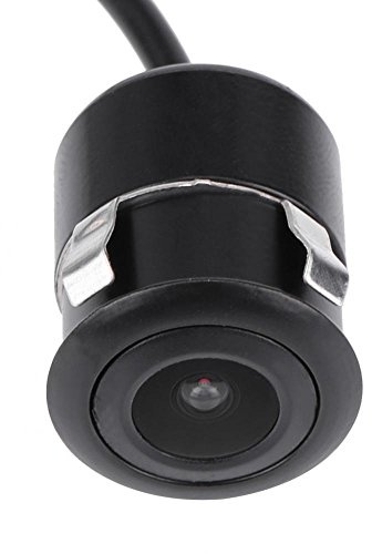 Aramox Cámara de Visión Trasera de Coche HD 18,5 mm, Alta Luminosidad Nocturna, Vista Trasera Colorida NTSC/PAL