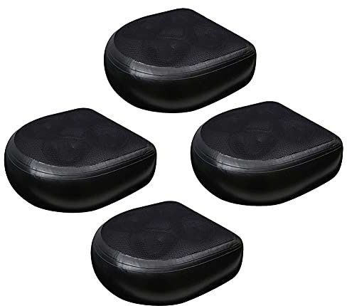 Verbesserte Hot Tub-Sitze für mit Mesh, aufblasbarer Hot Tub-Sitz Spa-Sitzerhöhung mit Absaugung, mit Rutschfester Mesh-Abdeckung für Erwachsene Älteste Kids at Home Spa & Rest (4 Packung)