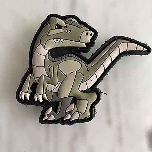 Kids Collection – Kinder Aufnäher #22 Velociraptor Gummi