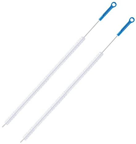 FANNAS Stura Diskbänkar och avlopp, 2 st tvättborstar, 71 cm diskborste, avloppsmuddringsverktyg, ta bort igensättningar för avloppsslang