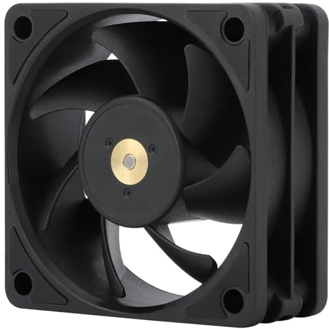 Thermalright Ventilador de CPU TL-B6B, ventilador de refrigeración de escritorio, ventilador de PC con velocidad de 3200 rpm, ventilador de refrigeración pequeño, ventilador de caja de computadora,