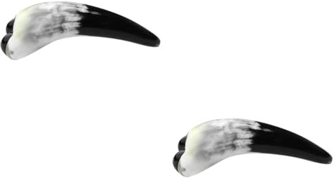Gogogmee 2stücke Tragbares Massage-wheel Aus Natürlichem Ochsenhorn Vielseitiges Massagewerkzeug Für Entspannung Von Nacken Rücken Und Füßen Design Mit Einzigartiger Maserung Farbe