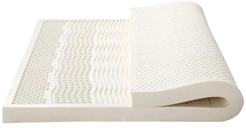 KUGGKKTP Doppelmatratze, 100% Naturlatexmatratze, Naturkautschukmatratze, 5/7,5/10 cm, verdickte Kissenmatte für Zuhause und Schlafzimmer (Farbe: Granular Style, Größe: 140 x 200 cm x 5 cm)