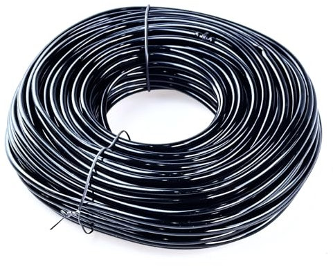 50M Bewässerungsschlauch, Garten Bewässerungsschlauch Micro Drip System Verbindungsrohr Landwirtschaft Rasen, Schlauch Garten Tropfbewässerung Wasser System Schlauch für Bewässerungssystem Garten