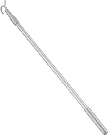 ERINGOGO Teleskop Rollostab Aluminium 60cm Verstellbar Gardinenstange Ersatzstab Für Vertikale Jalousien Wohnzimmer Schlafzimmer Bad