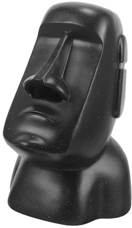 SOIMISS Moai Taschentuchbox Halter Harz Glatt Glatt Poliert Serviettenbox Für Wohnzimmer Schlafzimmer Wohndekoration