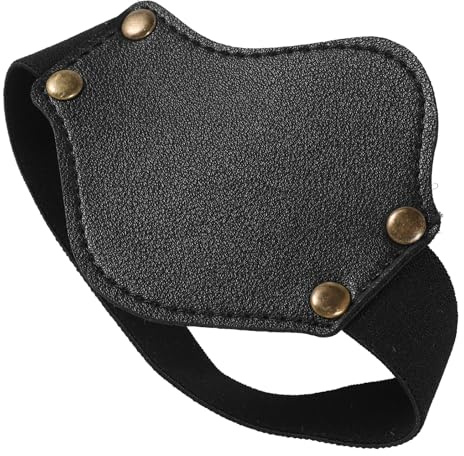 CIYODO Copriscarpe per Moto Antiscivolo in Pelle Nera Copricambio Protettivo Leggero e Flessibile Accessori per Moto per Protezione Stivali e Cambio Marcia Pratico e Resistente