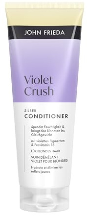 John Frieda Violet Crush Conditioner – Inhalt: 250ml – Haartyp: blond mit Gelbstich (natürlich, coloriert oder gesträhnt)