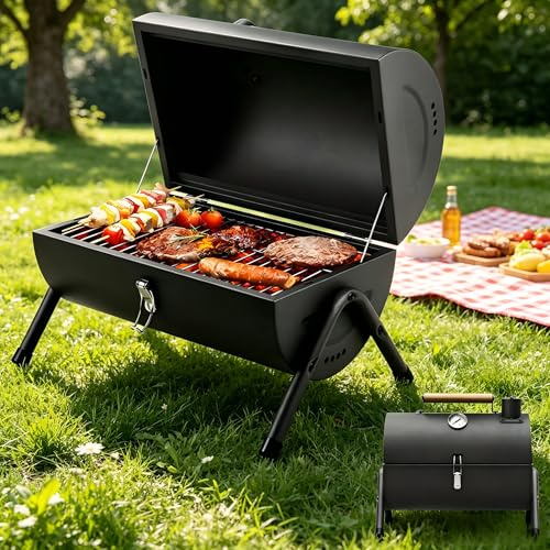 Mini Holzkohlegrill Grill Portable Campinggrill BBQ Grills für Outdoor Garten