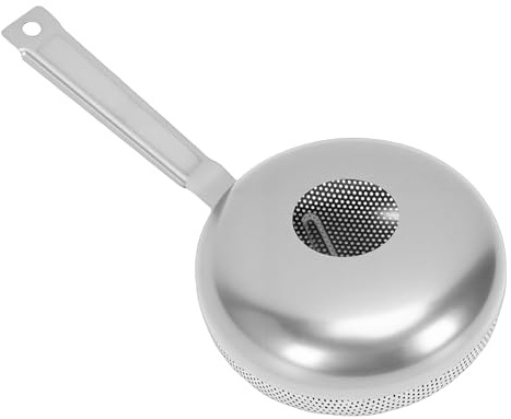 Naroote Torréfacteur à café Manuel, Torréfacteur Portable et Pratique en Acier Inoxydable avec Filtre à Mailles Fines, pour café à Domicile et Usage Professionnel