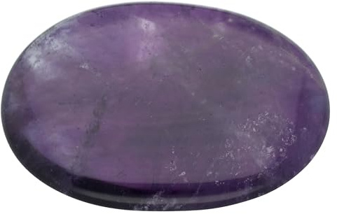 Pierre d'améthyste - Pierre de poche agréable au toucher - Pierre précieuse de qualité supérieure Lebensquelle Plus, 1 Stück (1er Pack)