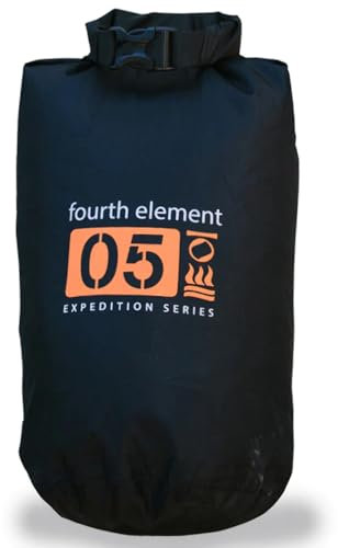 Fourth Element Dry-Sac Beutel schwarz 5 Liter