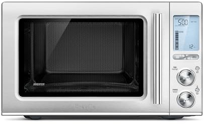 Breville BMO850BSS Smooth Wave Microwave Oven, Brushed Stainless Steel