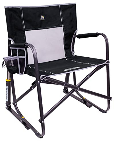 GCI Outdoor Freestyle Rocker XL Portable Folding Rocking Chair and Outdoor Camping Chair