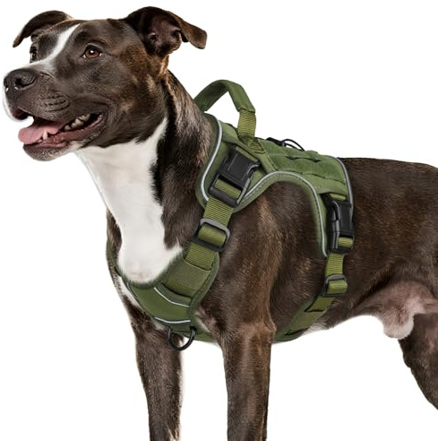 WINGOIN Tactical Dog Harness for Medium Size Dogs,No Pull Dog Harnesses