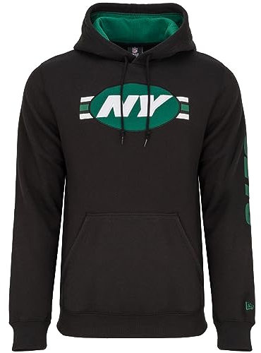 New Era New York Jets NFL 2023 Sideline Black Hoody - M