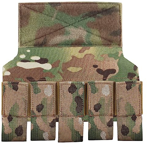 ACEXIER Taktische 40 mm 5 Banger Aufhänger Airsoft MK3 MK4 D3CRM Militär Brust Rig Hängen Befestigung Tasche Jagd CS Granate Pouch