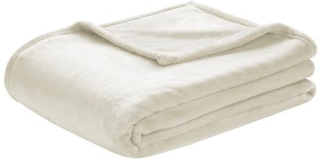 ESTELLA Kuscheldecke Polarflausch | Weiss | 150x200