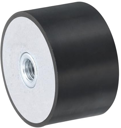 QUARKZMAN 40 x 25mm M8 Gummidämpfer,Multi-Typ-Gummipuffer,Schwingungsdämpfer für Motorraum und Luftkompressoren