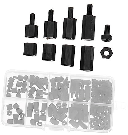 CANIGHT Schrauben Satz Mit Abstandshaltern Nylonschrauben Und Muttern 180 Stück Sortiment Für Einfache Montage Und Langlebige Anwendung