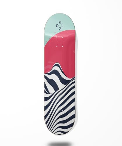 Holz Skateboard Deck Deck - Background Sound Dilo 8.375