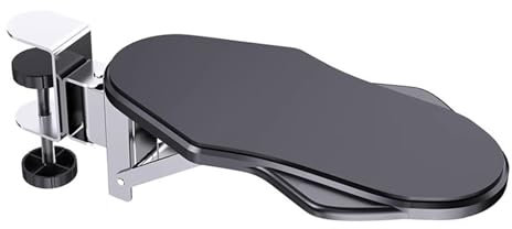 HopfäLlbar DatorbordsföRläNgare, Ergonomiskt ArmstöD for ArmbåGar, Roterbart 180°, ArmstöD for Skrivbord, Enkel Montering