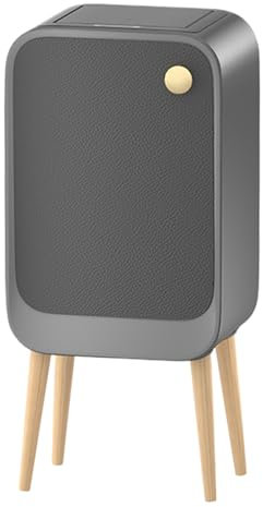 Poubelle Automatique,Poubelle Intelligente Avec Couvercle 20L | Corbeille À Ouverture Latérale Haute Sur Pieds Pour Cuisine Salle De Bains Salon Buanderie Garage Toilette Maison Bureau