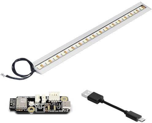 BIGTREETECH BIQU Panda Lux RGB per stampante 3D Bambu-Lab P1S P1P X1C X1E | Kit barra luminosa migliorata con illuminazione H2D, illuminazione RGB dinamica e indicatore dello stato della stampante