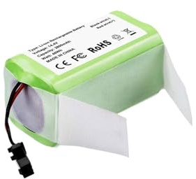 Batería De Iones De Litio, Compatible con Conga, 990 1090 Tesvor X500, Compatible con Ecovacs, N79 N79S DN622 RoboVac 11 11S RoboVac 30(2800mAh)
