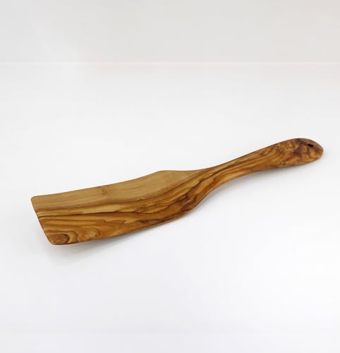 Kuchenheber aus Olivenholz 30 cm – Handgefertigt & nachhaltig – Ideal für Kuchen, Pancakes & Crêpes – Natürlicher Backhelfer von Cartava