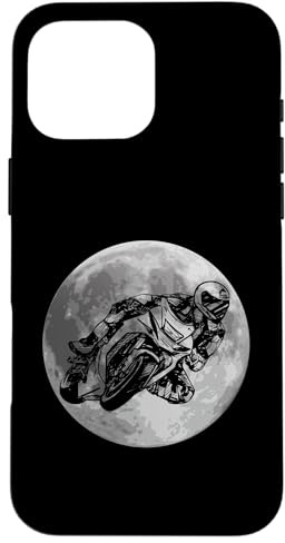 Carcasa para iPhone 16 Pro MAX Moto Racing Motorista Motero Motocicletas niño Boys Lune