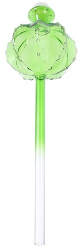 OSALADI Globe d'Arrosage Automatique en Verre de Cactus Système d'Irrigation Goutte à Goutte Couleur Vert Clair 1 Pièce pour Plantes de Décoration et Jardin Arrosage sans Effort