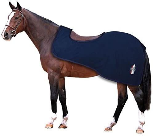Horses, Nierendecke Horses Crown Stripes, Weich und Bequem, Strapazierfähig (135 cm)