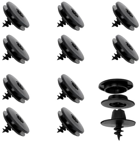 10 Stück Auto Fußmatten Clip Set, Universelle Halterung für Autoteppiche, Robuste Kunststoff Clips zur Fixierung von Fußmatten, Einfache Installation und Langlebige Qualität